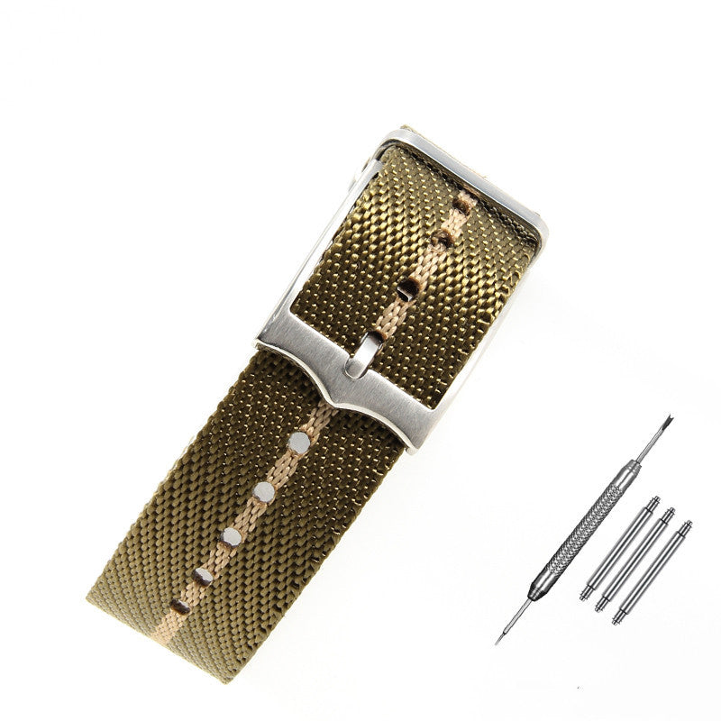 Fashion Simple Nylon Canvas Watch Band