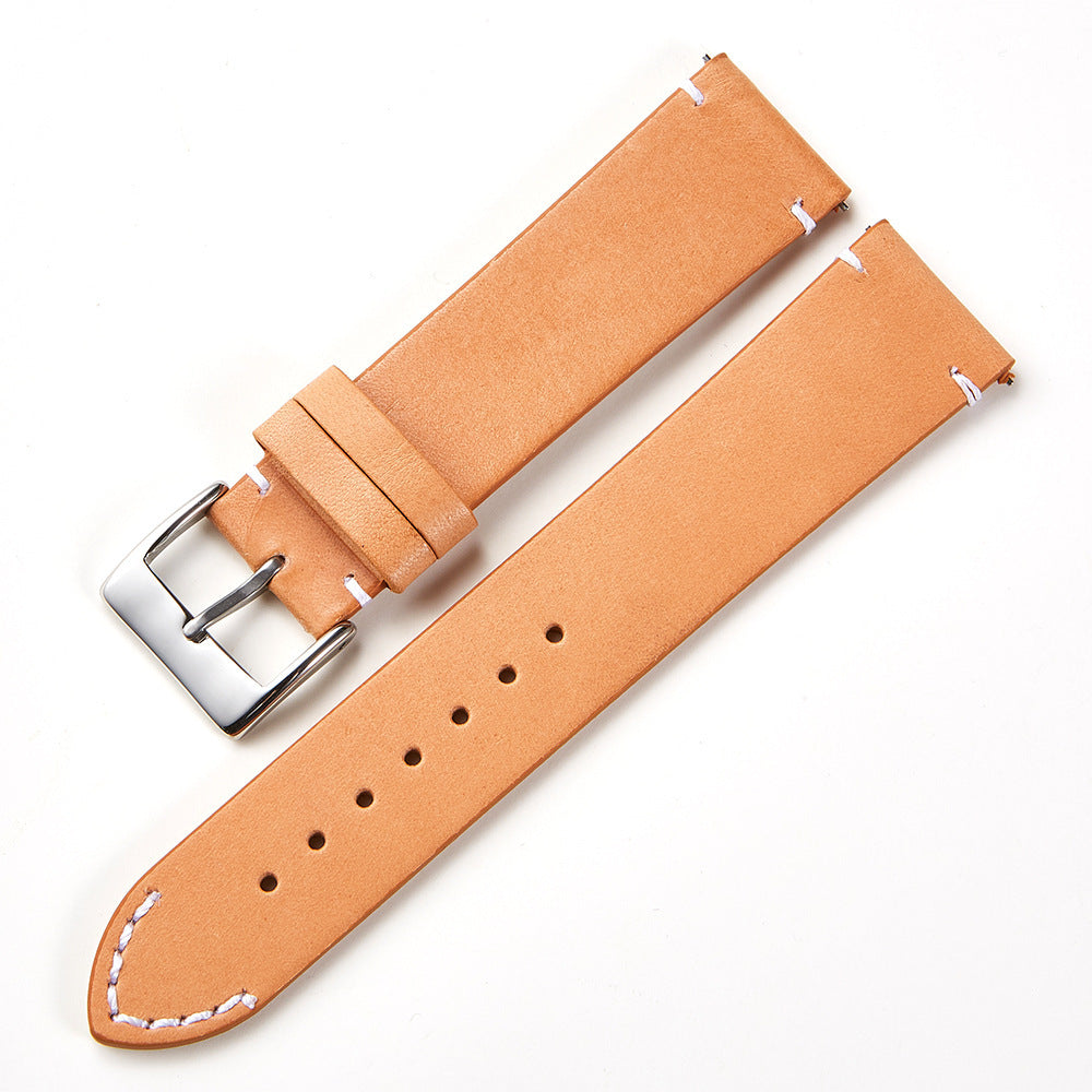 Vintage Cowhide Head Layer Watch Band