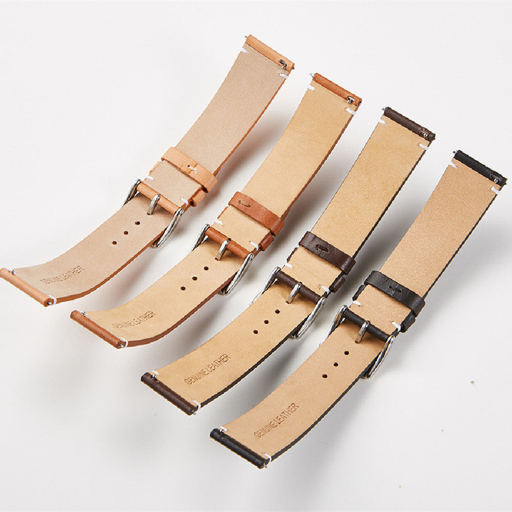 Vintage Cowhide Head Layer Watch Band