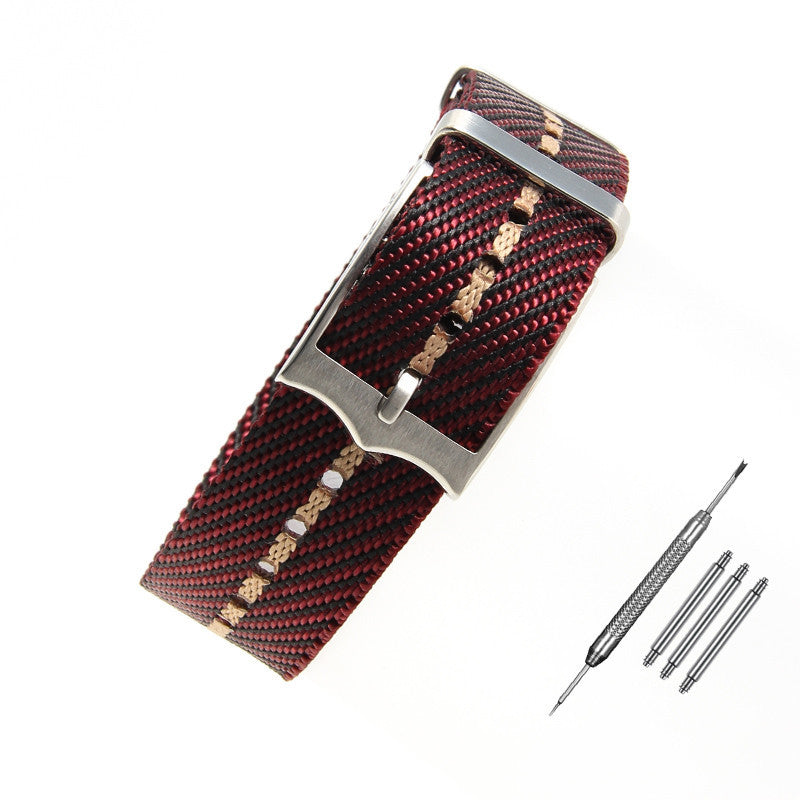 Fashion Simple Nylon Canvas Watch Band