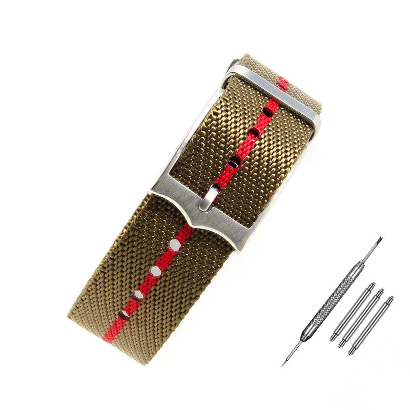 Fashion Simple Nylon Canvas Watch Band