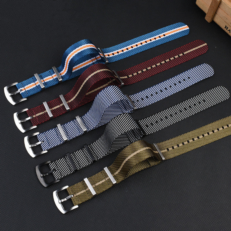 Fashion Personality Waterproof Canvas Watch Band