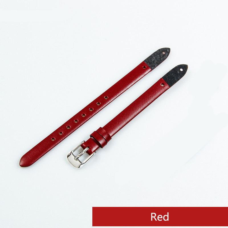 Fashion Cowhide 8mm Women's Watch Band