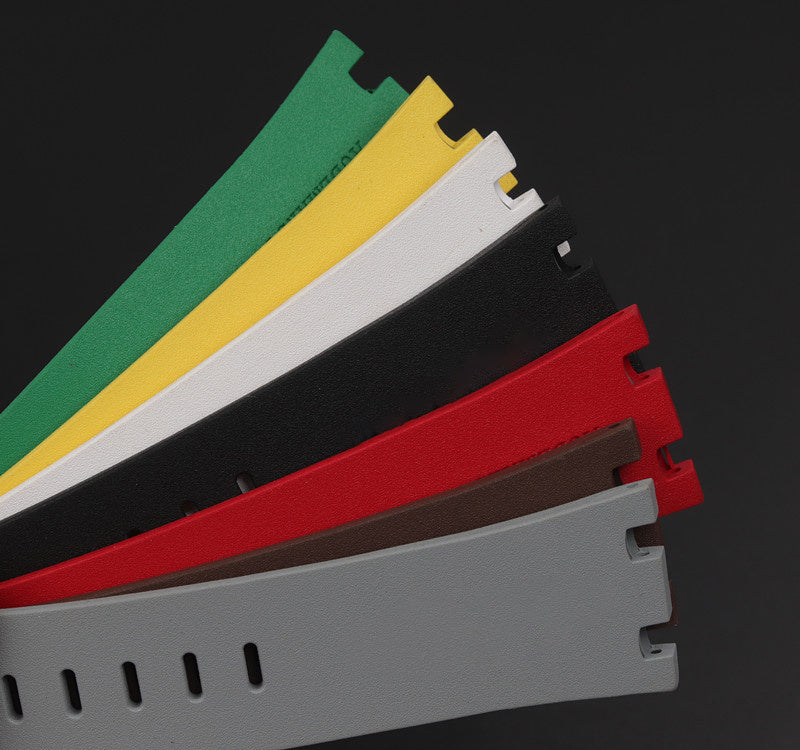 New 28mm Rubber Watch Band Multicolor