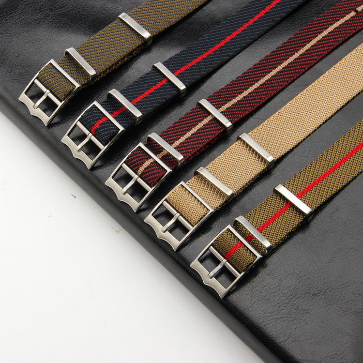 Fashion Simple Nylon Canvas Watch Band