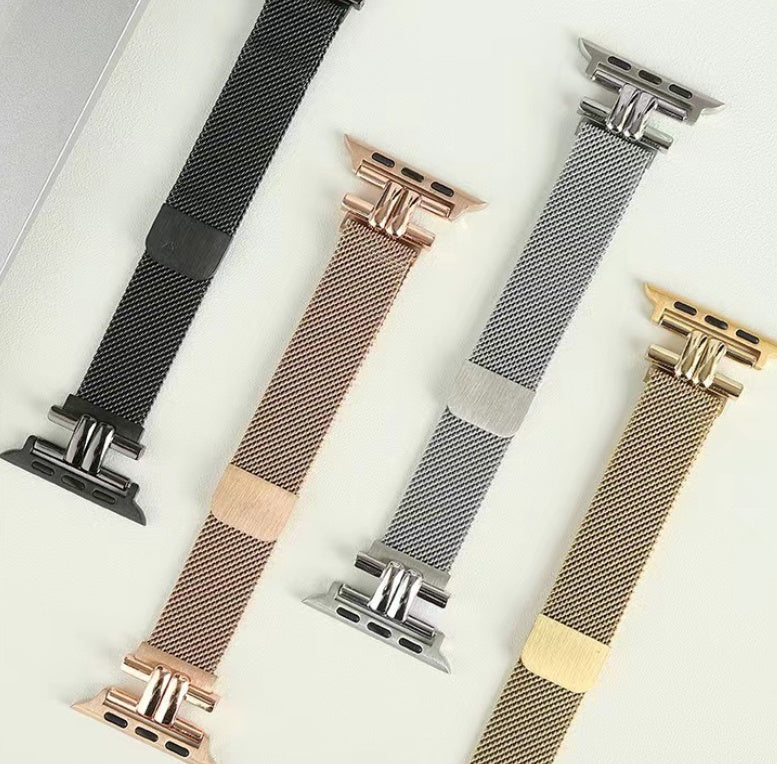 Triomphe Magnetic Milan Metal Watch Band