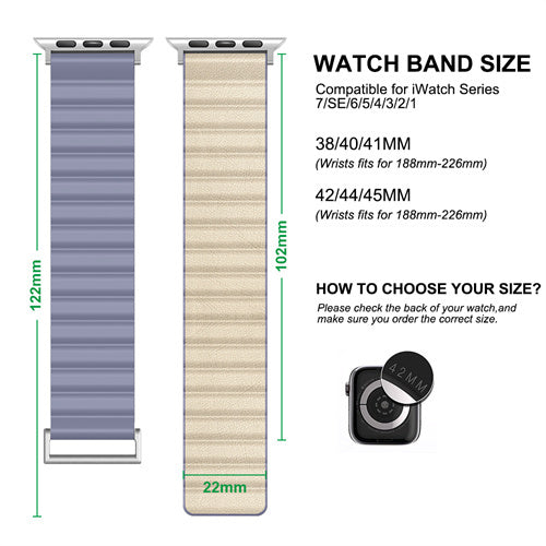 Magnetic Absorption Two-color Watch Band