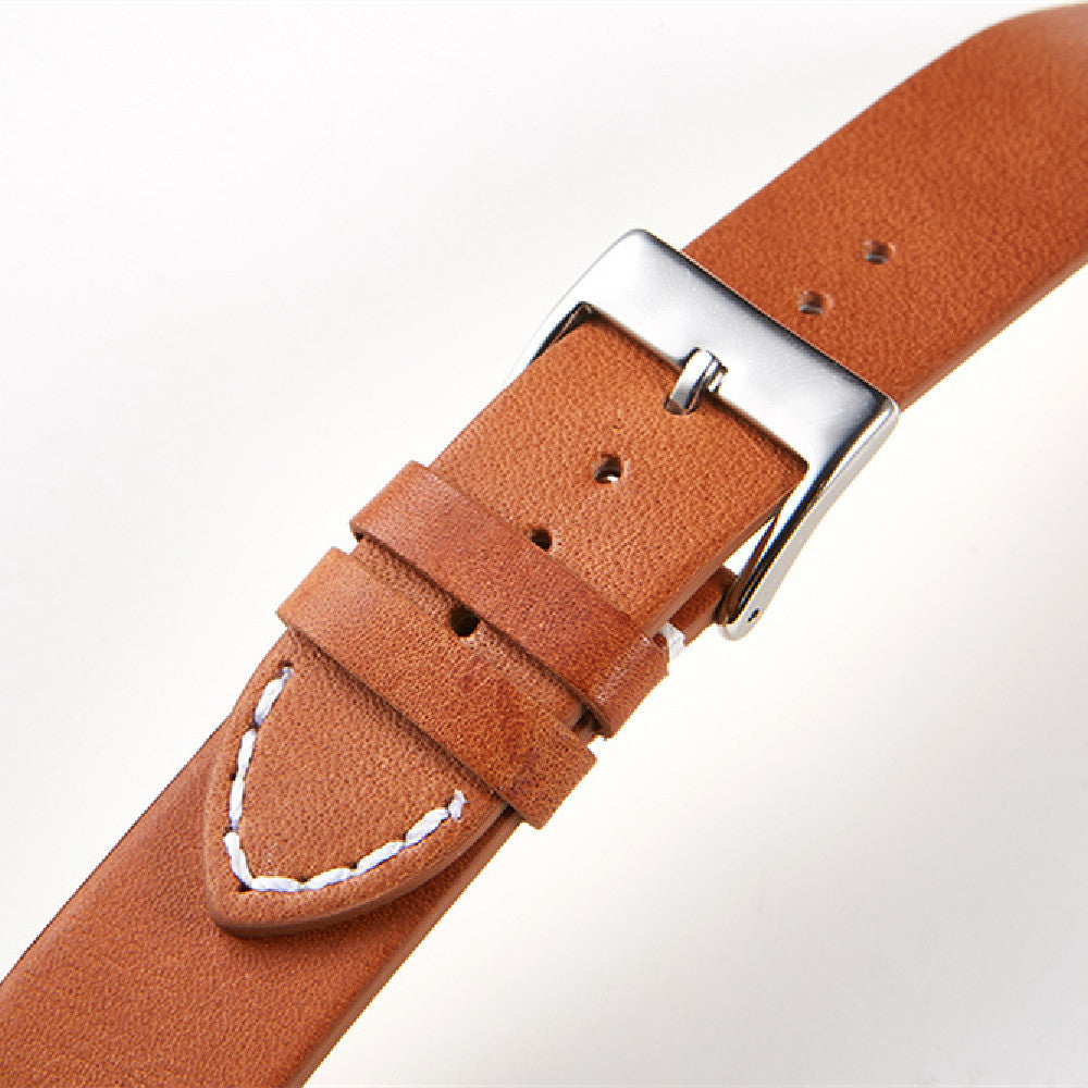 Vintage Cowhide Head Layer Watch Band