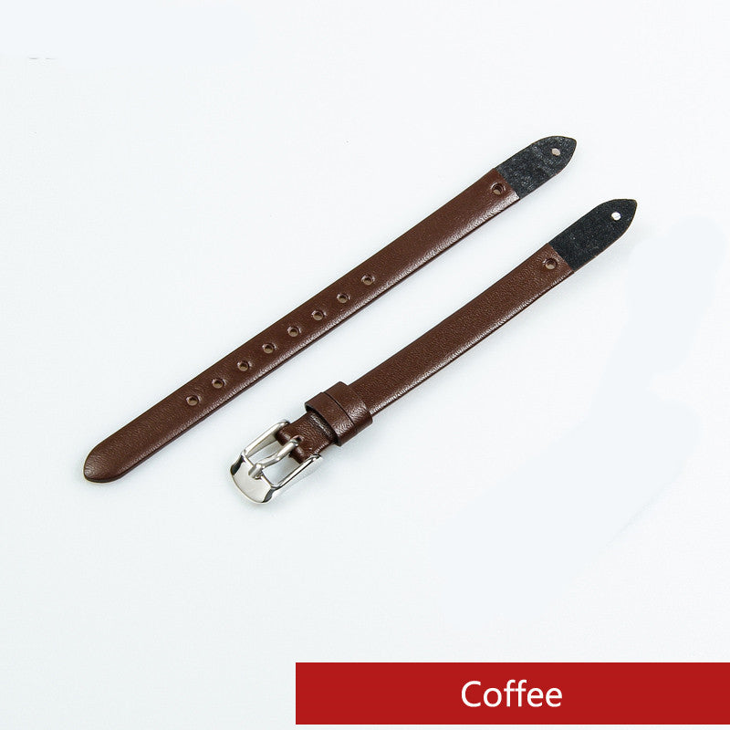 Fashion Cowhide 8mm Women's Watch Band