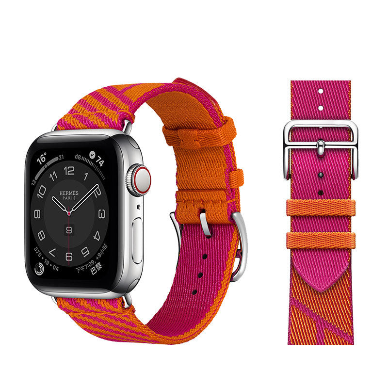 Fashion Simple Nylon Braided Watch Band