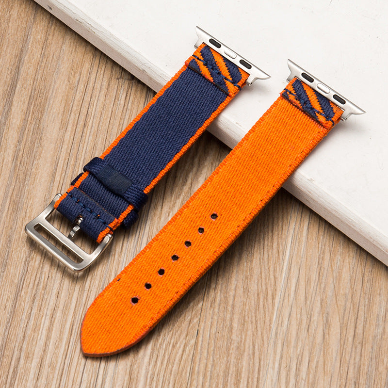 Fashion Simple Nylon Braided Watch Band