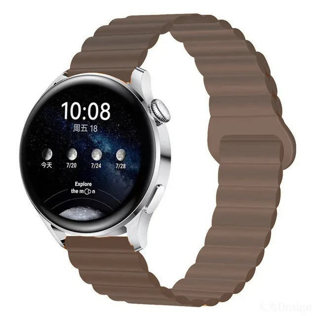 Silicone Magnetic Watch Band Gt43 Loop