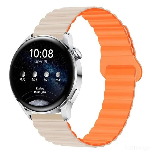 Silicone Magnetic Watch Band Gt43 Loop