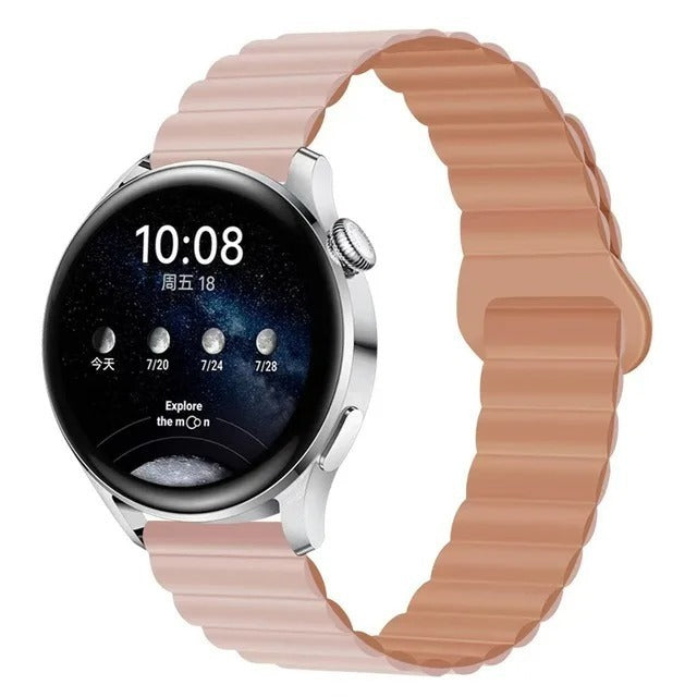 Silicone Magnetic Watch Band Gt43 Loop