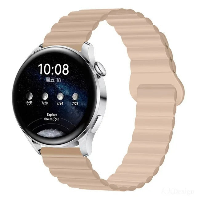 Silicone Magnetic Watch Band Gt43 Loop