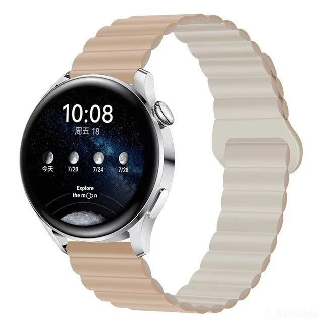 Silicone Magnetic Watch Band Gt43 Loop
