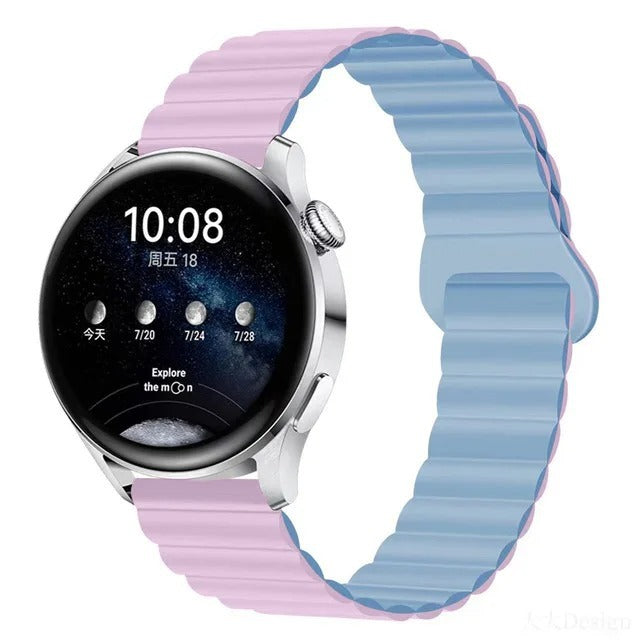 Silicone Magnetic Watch Band Gt43 Loop