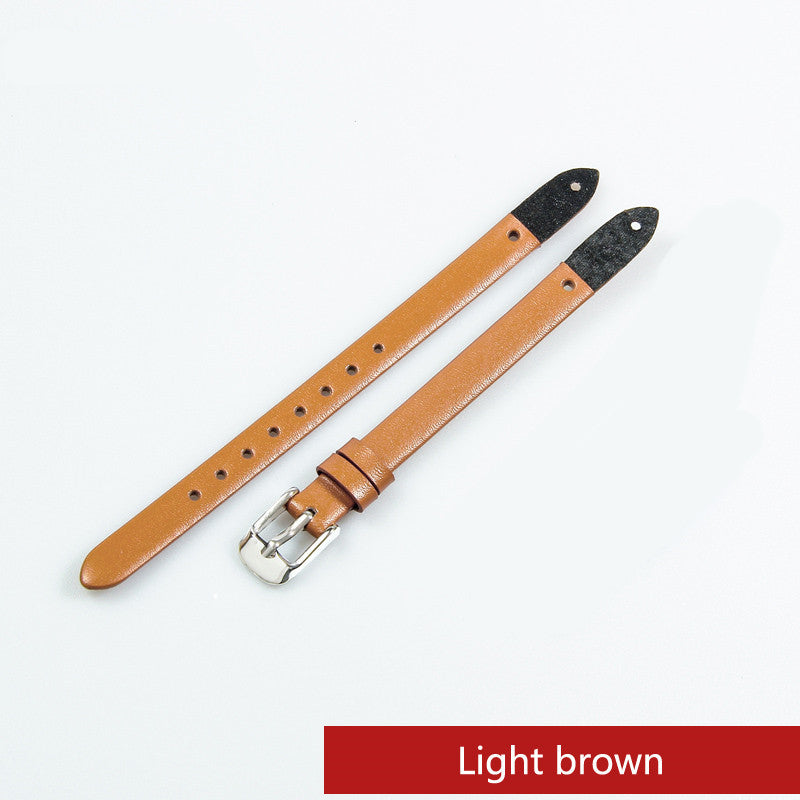 Fashion Cowhide 8mm Women's Watch Band