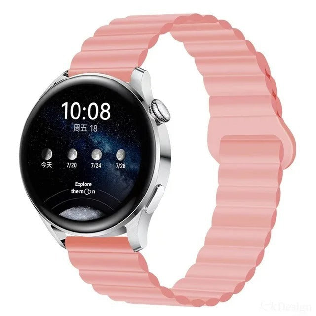 Silicone Magnetic Watch Band Gt43 Loop
