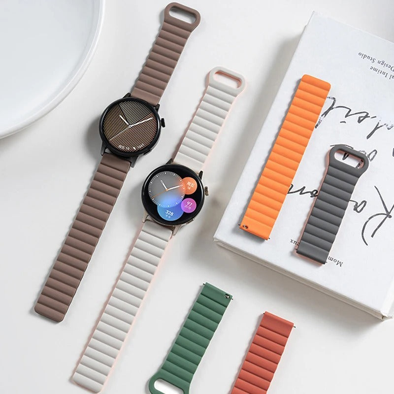 Silicone Magnetic Watch Band Gt43 Loop