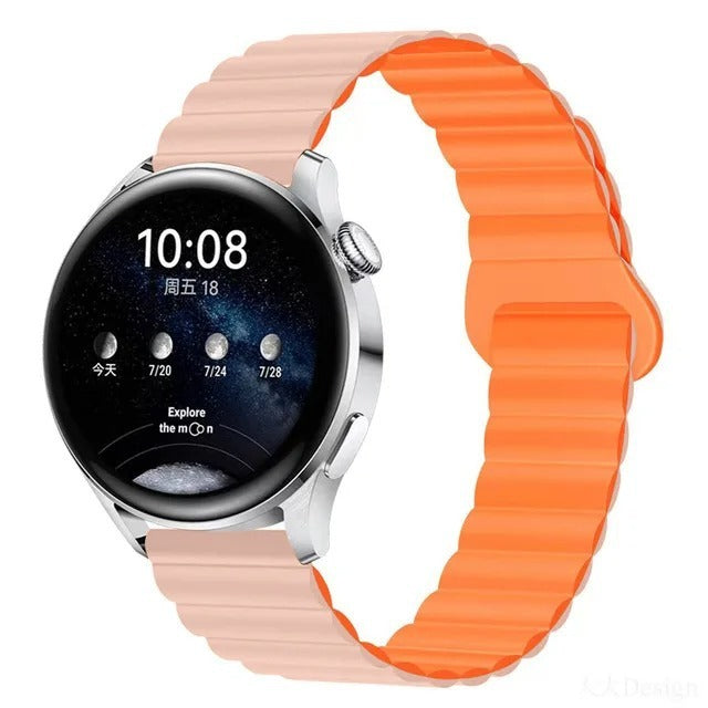 Silicone Magnetic Watch Band Gt43 Loop