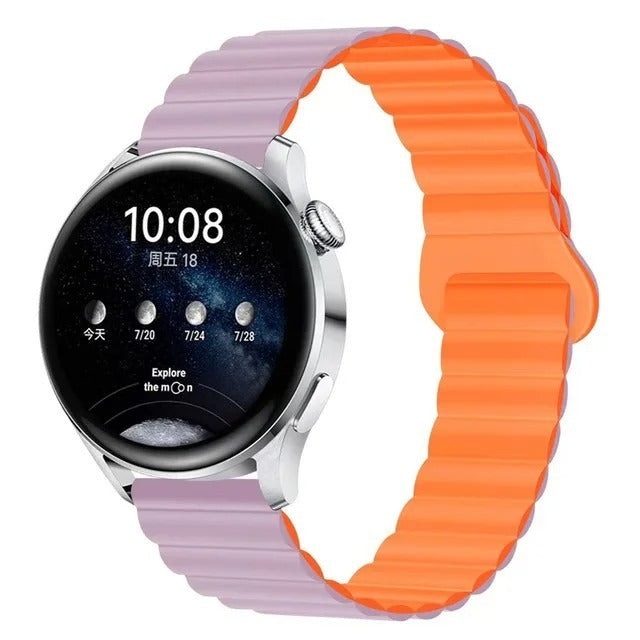 Silicone Magnetic Watch Band Gt43 Loop