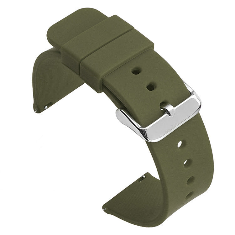 Multicolor Silicone Waterproof Smart Watch Band