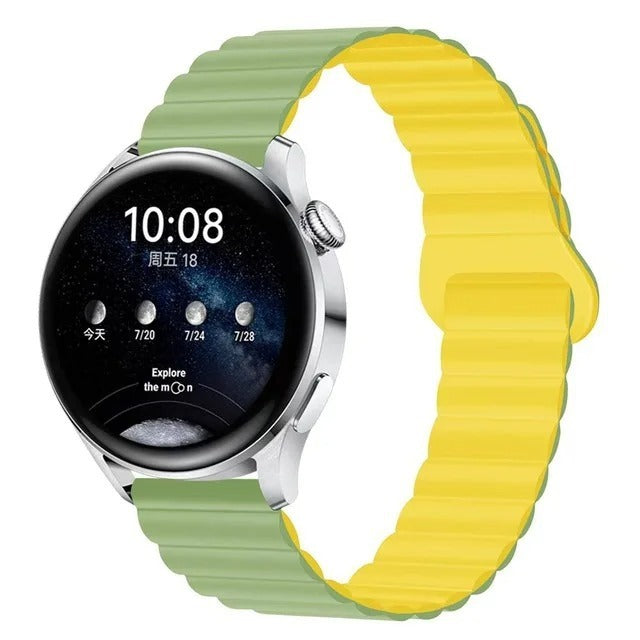 Silicone Magnetic Watch Band Gt43 Loop