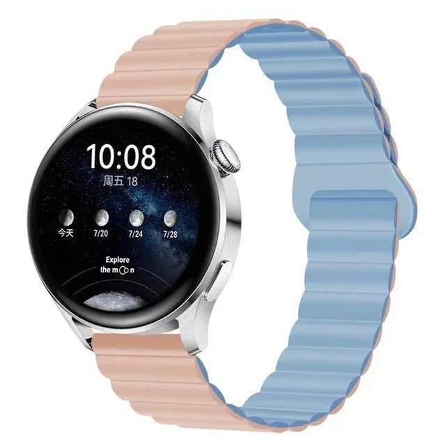 Silicone Magnetic Watch Band Gt43 Loop